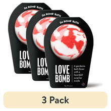(3 pack) Da Bomb Bath Fizzers Love Bath Bomb, 6.5oz