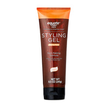 (3 pack) Equate Men Styling Gel for Strong Hold and Shine with Non-flaking Formula, 8.5 oz, Compare to American Crew®