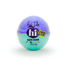 (3 pack) Hi Peach Layne Hi Tide, Periwinkle and Turquoise Clean Beauty Bath Bomb with Prize, 4.5oz
