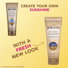 (3 pack) Jergens Natural Glow Firming Daily Moisturizer Medium to Tan Sunless Self Tanner Lotion, 7.5 fl oz