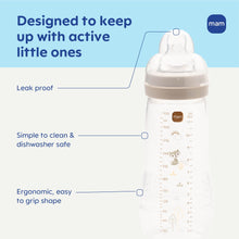 (3 pack) MAM Easy Active 11oz Bottle, 2 Pk, Unisex