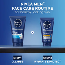(3 pack) NIVEA MEN Maximum Hydration Face Wash with Aloe Vera, 5 fl oz