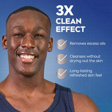 (3 pack) NIVEA MEN Maximum Hydration Face Wash with Aloe Vera, 5 fl oz