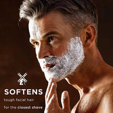 (3 pack) Van der Hagen Shave Butter Beard Shaving Cream, for All Skin Types, formulated with Natural Oils, 6 oz (Men)