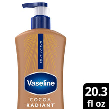 (3 pack) Vaseline Cocoa Radiant Body Lotion Cocoa for Dry Skin Cocoa Radiant Lotion Made with Ultra-Hydrating Lipids and Pure Cocoa Butter for a Long-Lasting, Radiant Glow, 20.3 Fl oz