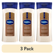 (3 pack) Vaseline Intensive Care Cocoa Radiant Body Gel Oil for Glowing Skin Made with 100% Pure Cocoa Butter + Replenishing Oils, 6.8 fl oz