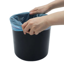 Mainstays Black Plastic Bathroom Trash Can