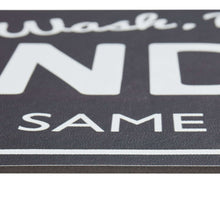 Mainstays 20" x 59" Laundry Indoor Runner Rug, Black
