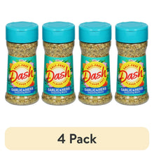 (4 pack) Dash Garlic & Herb Seasoning Blend, Salt Free Kosher, 2.5 oz
