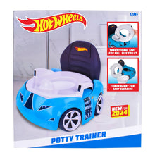 Hot Wheels Blue Race Car Potty Training Toilet, Includes Detachable Seat, Toddlers Ages 12+ Months