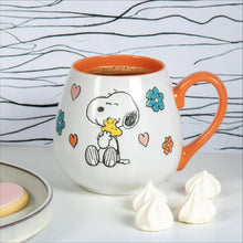 Peanuts Mother Baby Orange 20oz Ceramic Mug