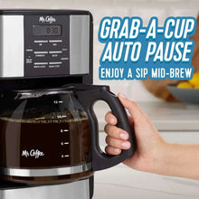 Mr. Coffee 12 Cup Programmable Coffee Maker with 3-Way to Brew System