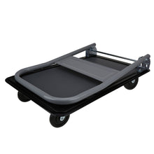 Hyper Tough 300 Pound Capacity Heavy Duty Utility Rolling Cart, Blue/Gray