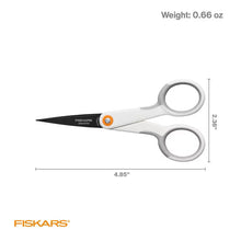 Fiskars 5" Micro-Tip Premier Scissors 5" with Softgrip