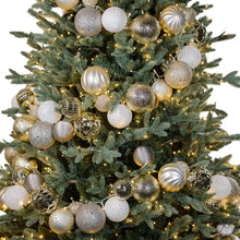 6' Pre-Lit Ornament Garland with LED Lights