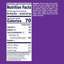Welch's Fusions, Original Fruits, Soft Fruit Snacks, Gluten-Free, .8 oz, 20 Count