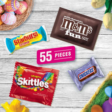 M&M's, Skittles, Snickers, & Starburst Easter Basket Stuffers Variety Pack - 55 Ct Bulk Bag