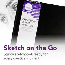Daler-Rowney Simply... Sketchbook, Soft White, (65lb/100g), Hardcover Binding, 110 Sheet, 4" x 6"