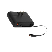 45W AC Pro with Retractable USB-C Cable and 1 USB-A and 1 USB-C Wall Charger