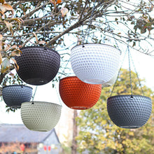 Visland Hanging Planters Self Watering Hanging Basket for Indoor Outdoor Plants Flower Plant Pot
