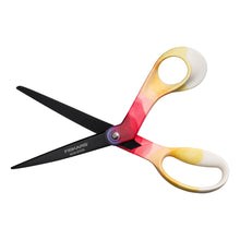 Fiskars Explore 8-inch Fashion Non-Stick Scrapbook Scissors, Daybreak, 1 Piece, Everyday Adult Scissors