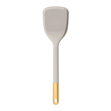 Beautiful 3-Piece Silicone Kitchen Utensil Tool Set, Porcini Taupe by Drew Barrymore