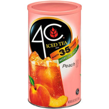 4C Peach Iced Tea Mix, 82.6 oz.