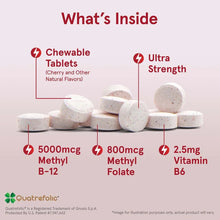 Jarrow Formulas, Vegan Methyl B-12 & Methyl Folate, Chewable Tablets