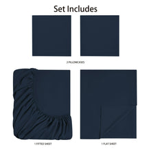 Mainstays Basic Value Microfiber Bed Sheet Set, 4 Piece