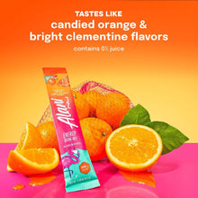 Alani Nu ORANGE KISS Energy Sticks, Energy Drink Powder, 200mg Caffeine, Pre Workout Performance with Antioxidants, On-The-Go Drink Mix, Biotin, B Vitamins, Zero Sugar, 5-10 Calories, 10 Pack