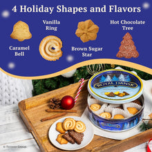 Royal Dansk Danish Butter Cookies, Holiday Cookie 4 Pack, Gift Tin, 45.2 oz