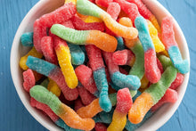 Trolli Sour Brite Crawlers, Candy, Cherry-Lemon, Strawberry-Grape & Orange-Lime, Sweet and Sour, Gummy Worms, 28.8 oz (Pack of 2)