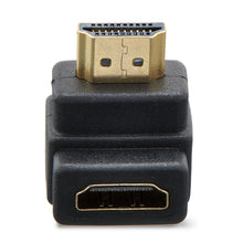 onn HDMI 90-Degree Adapter, Black