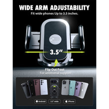 Bracketron TripGrip Flex Car Vent Phone Mount, Adjustable Cell Phone Mount Fits Most Phones