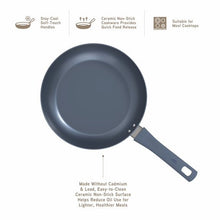 Elements by Thyme & Table 60-Piece Ceramic Non-Stick Cookware Set - Blue