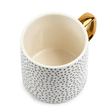 Thyme & Table 14 fl oz Dot Stoneware Mug