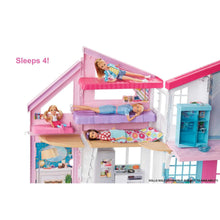 Barbie Malibu House Dollhouse Playset with 25+ Furniture and Accessories