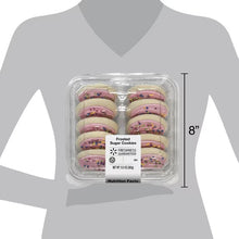 Freshness Guaranteed Frosted Sugar Cookies, Pink, Whole, 13.5 oz, 10 Count (Shelf-Stable)