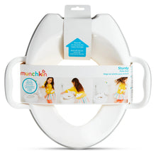 Munchkin® Sturdy™ Toddler Potty Seat, Built-in Handles, Gray, Unisex