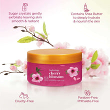 (4 pack) Bodycology Cherry Blossom Exfoliating Sugar Scrub 10.5 oz