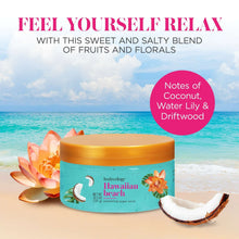 (4 pack) Bodycology Hawaiian Beach Exfoliating Sugar Scrub, 10 fl oz