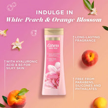 4pack-CaressBodyWashforWomen-DailySilkWhitePeach-OrangeBlossomforAllSkin20floz3-_6 - USA Mega Market