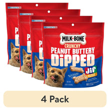 4pack-MilkBonePeanutButteryDippedDogBiscuitswithJifPeanutButter-12ozBag-_1 - USA Mega Market