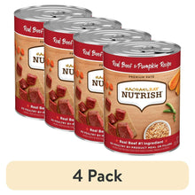 4pack-NutrishRealBeef-PumpkinRecipeWholeHealthBlendPremiumPateWetDogFood-13oz-Can-RachaelRay-_1 - USA Mega Market