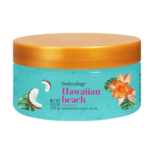 (4 pack) Bodycology Hawaiian Beach Exfoliating Sugar Scrub, 10 fl oz