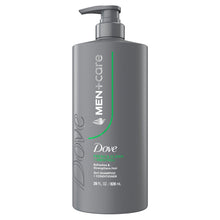 (4 pack) Dove Men+Care Shampoo for Hair Refreshing & Strengthening, Fresh + Clean with Menthol, 28 fl oz
