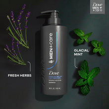 (4 pack) Dove Men+Care Shampoo for Instantly Cools Scalp Cooling Relief with Icy Menthol, 18 fl oz 1 Count