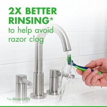 (4 pack) Gillette Sensor3 Sensitive Men's Disposable Razor, 1 Razor, Green