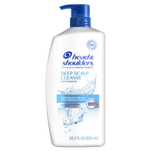 (4 pack) Head & Shoulders Dandruff Shampoo, Anti-Dandruff Treatment, Deep Scalp Cleanse for Daily Use, Paraben Free, 28.2 oz