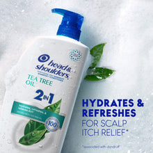 Head and Shoulders 2 in 1 Dandruff Shampoo and Conditioner, Tea Tree Oil, 28.2 fl oz